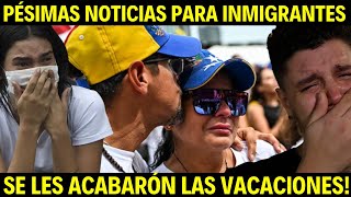 🔥PESIMAS NOTICIAS PARA MILLONES DE INMIGRANTES EN EEUU [upl. by Loyce]