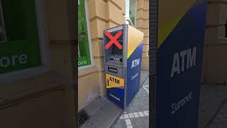 NU folosiți niciodată acest bancomat atm euronet brasov [upl. by Dominick160]