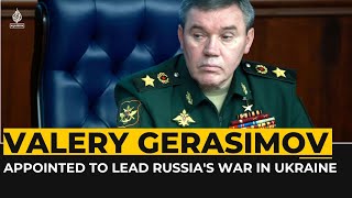 Russia appoints Valery Gerasimov to lead offensive in Ukraine [upl. by Abbottson]