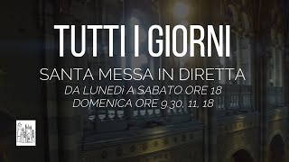 SANTA MESSA IN DIRETTA TUTTI I GIORNI [upl. by Elleirb]