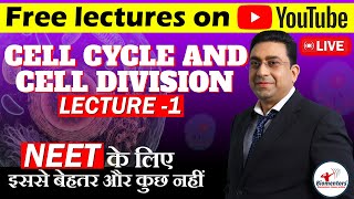 Cell Cycle and Cell Division I complete chapter I Free lectures l Biomentors online l NEET Live [upl. by Celine629]