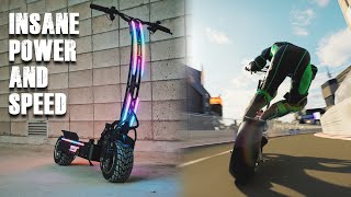 TOP 10 FASTEST ELECTRIC SCOOTERS 2021 2022  Insane power and speed [upl. by Trinidad]