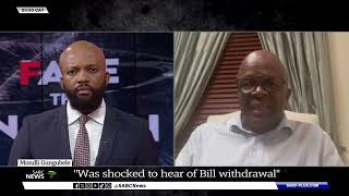 I was shocked to hear of SABC Bill withdrawal  Mondli Gungubele weighs in [upl. by Chard]