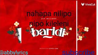 jay melodybaridiofficial video lyrics [upl. by Hartzke]