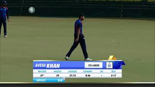 Avesh khan bowling [upl. by Adoh]