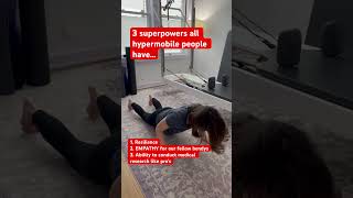 Your HYPERMOBILE superpowers ehlersdanlos eds hypermobile fitness exercise [upl. by Anileva]