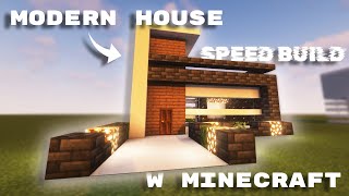 NOWOCZESNY DOM W MINECRAFT [upl. by Laraine]