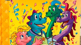 Dragon Tales  Ready  Set Go Read Aloudmommyreads101 [upl. by Abbub]