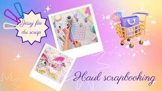 HAUL TEMU QUE DU BONHEUR  artjournal scrapbooking [upl. by Arnuad]