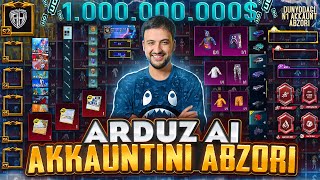 ArduzAi AKKAUNTI 🤑 1000000000 ketgan akkaunt 😮 XAMMA NARSASI BOR EKAN 😱 DUNYO N1 akk abzori [upl. by Ellehcen261]