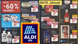 ALDI Werbung Prospekt und Aktionen Angebote gültig ab 15 Januar [upl. by Mihar287]