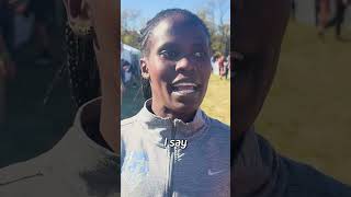 New Mexicos Pamela Kosgei Breaks Parker Valbys RECORD At PreNationals Cross Country Course [upl. by Ajnek]