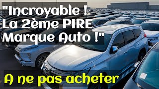 Cette Marque Automobile Est Un Désastre  Découvrez La 2ème Pire Marque Au Monde [upl. by Arbmahs]