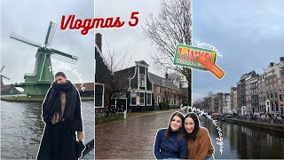 VLOGMAS 5 Ultimo giorno di vacanza Zaanse Schans Souvenir Regali amp more Valeria Martinelli [upl. by Stovall]