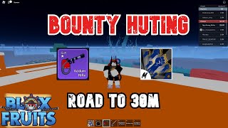 Bounty Hunting With Dark Awakened  GodHuman  Acidum Rifle  Blox Fruits  Road To 30M Honor [upl. by Bern]