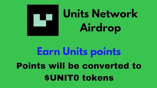 Units Wallet Testnet Earn Points and Points will be convert UNITO Tokens [upl. by Lemej949]