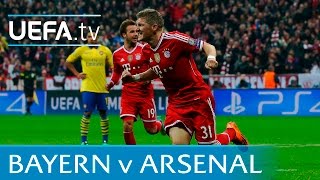 Bayern v Arsenal highlights 3rd time in five seasons [upl. by Jaret620]