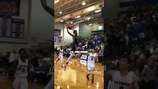 Top 11 Craziest Dunks in High School Basketball [upl. by Odnamra]