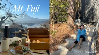 travel vlog  disney sea memorable omakase mount fuji staying at a hoshinoya property 🍂 [upl. by Ahsote]