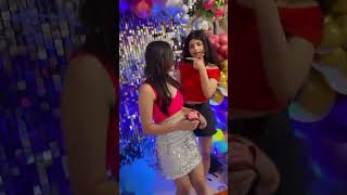 Myra singh and Khushi Bhardwaj new Instagram Reel on puppi jappi [upl. by Ardnod]