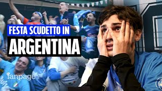 Il Napoli Club Buenos Aires festeggia lo scudetto nel nome di Maradona quotSiamo come fratelliquot [upl. by Fronia467]