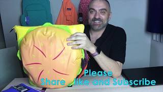 Cartoon Network Steven Universe Cheeseburger Backpack review [upl. by Radferd866]