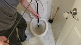 HOW TO UNCLOG A TOILET THE WORST IVE EVER SEEN  3 Different Ways To Unclog Your Toilet [upl. by Ribaj765]