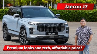 Jaecoo J7 in Malaysia  premium looks and tech affordable price [upl. by Akenat]