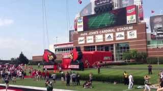 Louisville Cardinals Football intro [upl. by Annaiv]