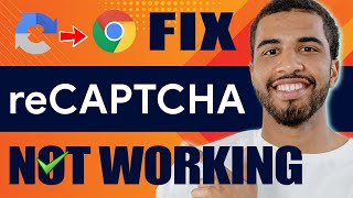 How to Fix Captcha Error in Chrome 2024 [upl. by Intosh544]