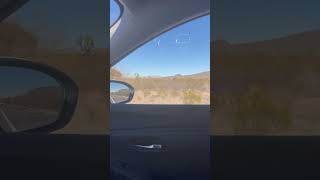 Mohave County Arizona  Highway 93  Concrete Road Sounds [upl. by Ardell]