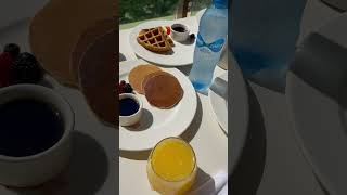 Breakfast in Mexico allinclusive playadelcarmenmexico travel foodie couplegoals hotelreview [upl. by Corin752]