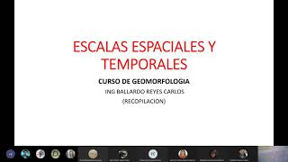 Sesion3Escalas Espaciales y Temporales [upl. by Celestia]