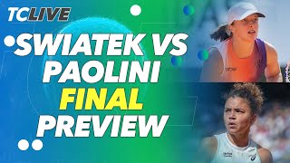 Could Jasmine Paolini Upset Iga Swiatek  2024 Roland Garros Final [upl. by Yrrah]