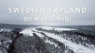 SWEDISH LAPLAND in 2K I Drone Cinematic  Dji Mavic Mini [upl. by Katrinka]