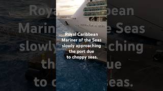 Mariner of the Seas arriving at Coco Cay Bahamas  Royal Caribbean cruise cruiselife travel [upl. by Salamone]