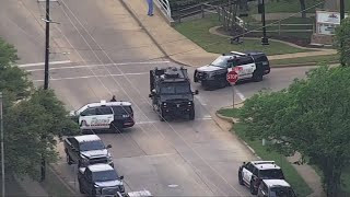 Residents evacuated amid police standoff near Arlington [upl. by Nileak]