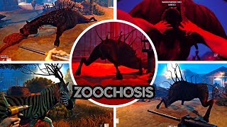 Zoochosis ZEBRA Walkthrough amp All JUMPSCARES [upl. by Coltin34]