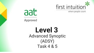 AAT Advanced Level Synoptic ADSY Revision Class Task 4 amp 5 [upl. by Bollay344]