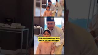 JESLINA HASHIM KAHWIN Kerabat NEGERI SEMBILAN Video Sekitar MAJLIS NIKAH [upl. by Edda]