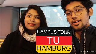 CAMPUS TOUR OF TU HAMBURG TUHH GERMANY by Nikhilesh Dhure [upl. by Eimac499]