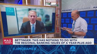 Charles Schwab CEO Walt Bettinger sits down with Jim Cramer [upl. by Sigsmond]