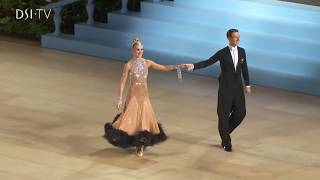 Arunas Bizokas amp Katusha Demidova Presentation Dance  UK Open 2018 DSI TV [upl. by Troy]