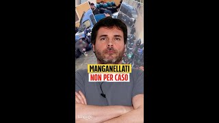 Gli studenti a Pisa e a Firenze sono scivolati sopra i manganelli e si sono fatti male [upl. by Lovell922]