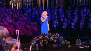 Katherine Jenkins and the Mormon Tabernacle Choir sing quotThe Prayerquot [upl. by Ajak]