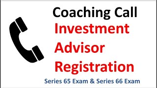 Series 65 Exam and Series 66 Exam Investment Advisor Registration [upl. by Zannini88]