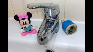 水龍頭滴水  更換陶瓷濾芯 DIY  成本  How to fix a dripping tap 【20無限】 [upl. by Sandry]