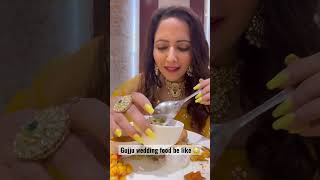 What I ate at a Gujarati wedding reception🤓 shorts garimasgoodlife [upl. by Merola]