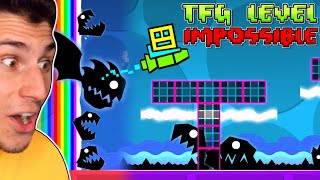 My New TFG Geometry Dash Level Is IMPOSSIBLE [upl. by Akoyin866]