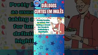 DIÁLOGOS CURTOS EM INGLÊSAPRENDA INGLÊS DEFINITIVAMENTESHORTS [upl. by Adirf450]